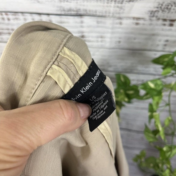 Allen Schwartz ABS Jacket sz Small Gold Sparkle Linen Fringe Boho Wedding Career - Picture 16 of 16